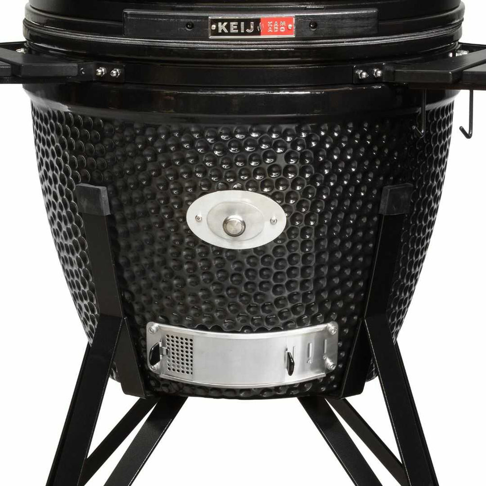 Keij Kamado BBQ Pro Large Noir - 21 pouces