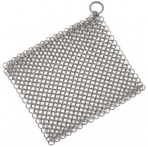 Keij Kamado Gietijzer Scrubber - Chaîne de nettoyage en inox