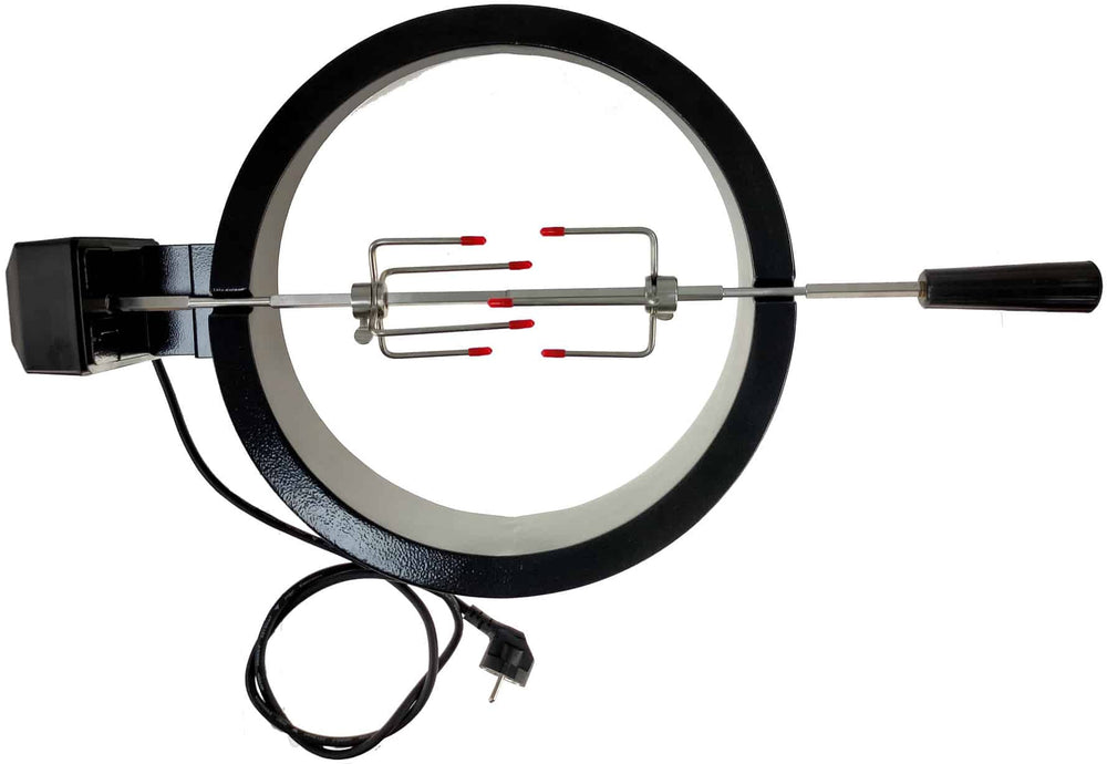 Keij Kamado Rotisserie Large Inox 55cm - Pour Kamado de 21 pouces