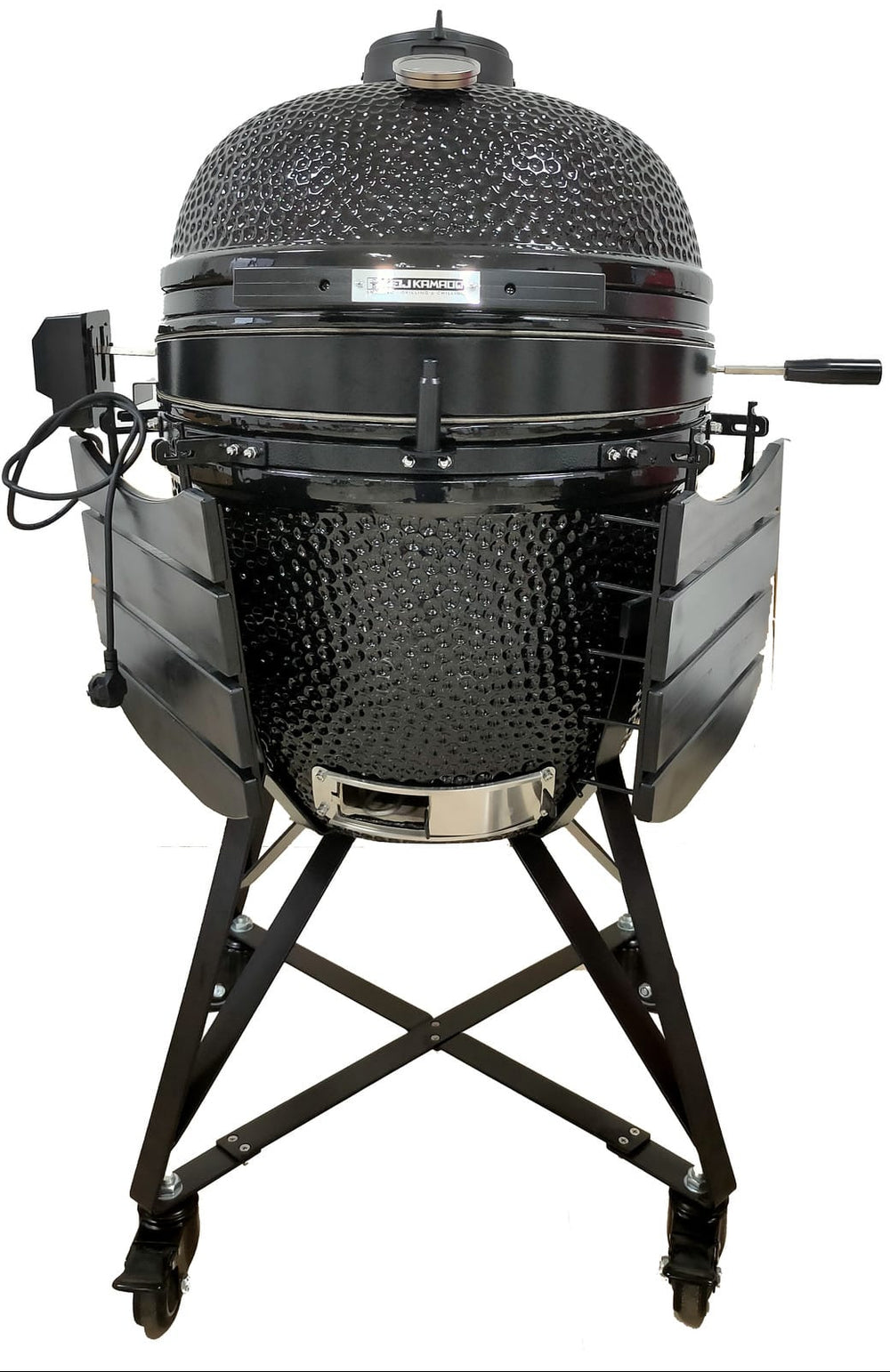 Keij Kamado Rotisserie Large Inox 55cm - Pour Kamado de 21 pouces