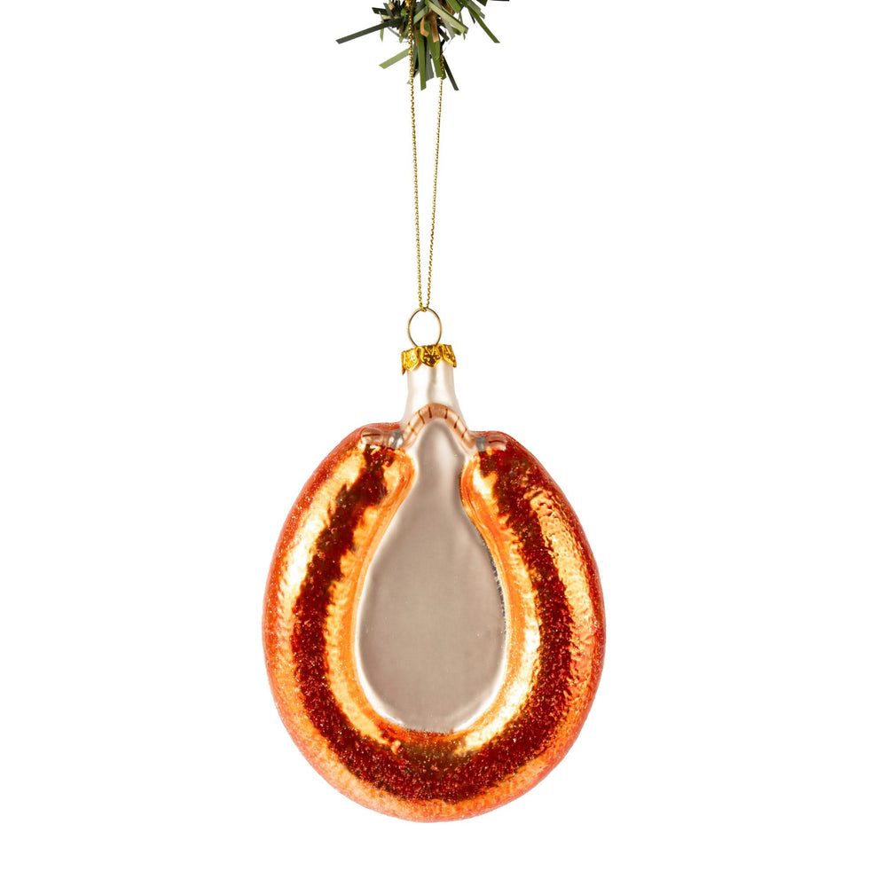 Boule de Noël Nordic Light - Saucisse fumée - Collection Noël - 13 cm