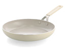 Poêle à frire KitchenAid Aluminium Almond Cream ø 28 cm - revêtement antiadhésif céramique