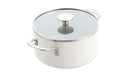 Faitout KitchenAid Aluminium White Milkshake ø 20 cm / 3,1 Litres - revêtement antiadhésif céramique