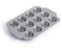 Moule à mini-muffins KitchenAid Aluminized Steel - 12 muffins - 30 x 20 cm - revêtement antiadhésif céramique