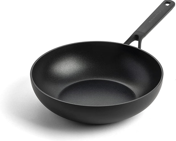 Wok KitchenAid Classic Forged ø 28 cm / 3,6 Litres - revêtement antiadhésif céramique
