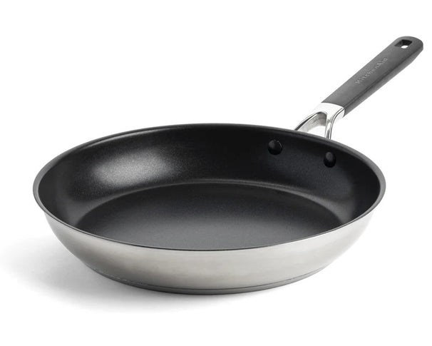 Poêle à frire KitchenAid Classic Inox ø 30 cm - revêtement antiadhésif céramique