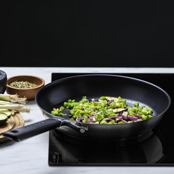 Set de poêles KitchenAid Classic Inox 3 pièces - ø 20, 24 & 28 cm - revêtement antiadhésif céramique