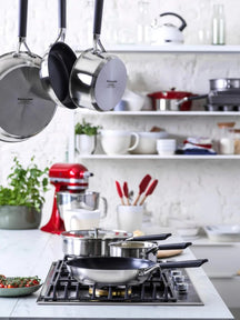 KitchenAid Wokpan Classic RVS ø 28 cm / 3.7 Liter - sfeerbeeld 2