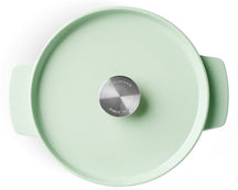 KitchenAid Braadpan Gietijzer Pistachio ø 22 cm / 3.3 Liter - bovenaanzicht
