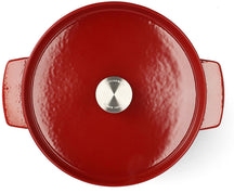 KitchenAid Braadpan Gietijzer Empire Red ø 26 cm / 5.2 Liter - bovenaanzicht