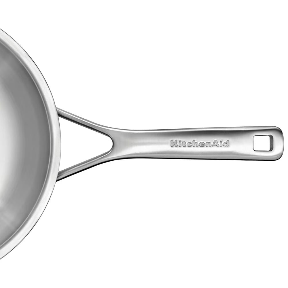 Ensemble de poêles KitchenAid - Acier inoxydable Multi-Ply - ø 24 et 28 cm - sans revêtement antiadhésif