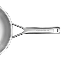 Ensemble de poêles KitchenAid - Acier inoxydable Multi-Ply - ø 24 et 28 cm - sans revêtement antiadhésif