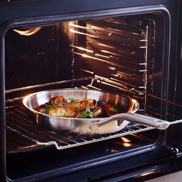 Poêle à frire KitchenAid Tri-Ply Inox ø 28 cm - sans revêtement antiadhésif