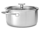 Faitout KitchenAid Tri-Ply Inox ø 20 cm / 3,1 Litres - sans revêtement antiadhésif