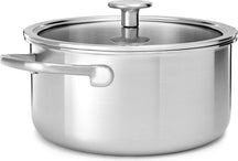 KitchenAid Kookpan Tri-Ply RVS ø 20 cm / 3.1 Liter - zijaanzicht