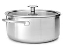 Faitout KitchenAid Tri-Ply Inox ø 24 cm / 4,9 Litres - sans revêtement antiadhésif