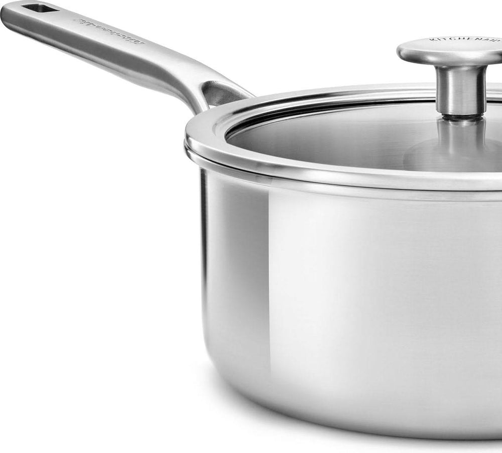 KitchenAid Steelpan Tri-Ply RVS ø 20 cm / 3.1 Liter - detail 1