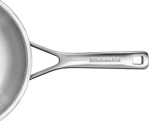 KitchenAid Wokpan met deksel Tri-Ply RVS ø 28 cm / 3.6 Liter - detail 3