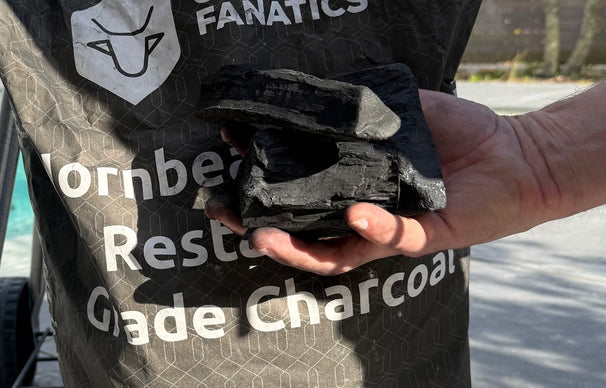 Charbon de bois Grill Fanatics - Charme et chêne - Restaurant - 8 kg