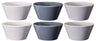 Ensemble de bols Cookinglife - Bols à soupe - Siaki - Ø 14 cm - 6 pièces