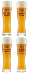 Ensemble de verres a bière Konig Ludwig - Weizen - 500 ml - 4 pièces