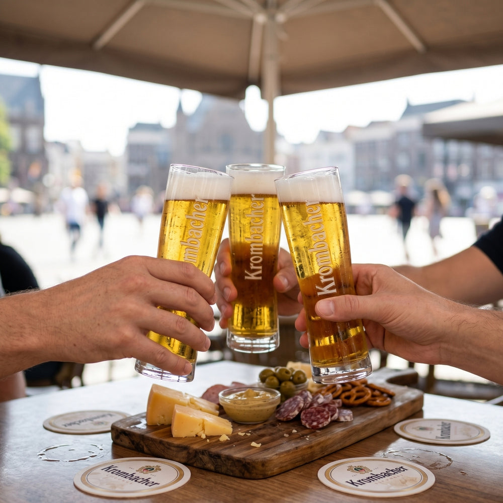Verres à bière Krombacher Star Cup 250 ml - 6 pièces