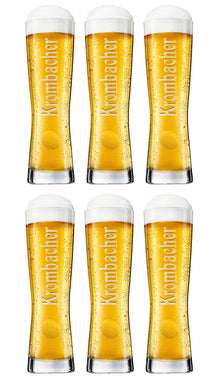 Verres à bière Krombacher Star Cup 250 ml - 6 pièces