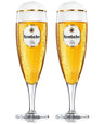  Verres à bière Krombacher sur pied 300 ml - 2 pièces