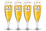 Verre à bière Krombacher sur pied 300 ml - 4 pièces