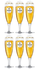 Verres à bière Krombacher sur pied 300 ml - 6 pièces