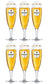Verres à bière Krombacher sur pied 300 ml - 6 pièces