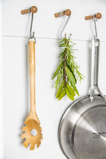 Cuillère a spaghetti KitchenAid - Cuillère a pâtes - Core - en bois - 34 cm