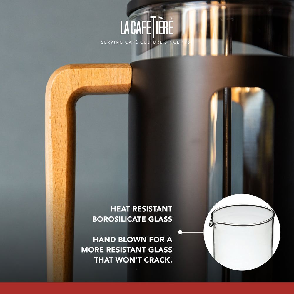 Cafetière La Cafetière - Cafetière a piston - Pisa Noir - 350 ml / 3 Tasses