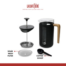 Cafetière La Cafetière - Cafetière a piston - Pisa Noir - 350 ml / 3 Tasses