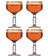 Ensemble de verres à bière La Trappe - Bokaal - 250 ml - 4 pièces