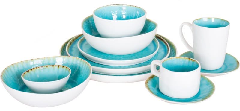 Saladier Cosy & Trendy - Assiette creuse - Laguna - 21 x 20 cm