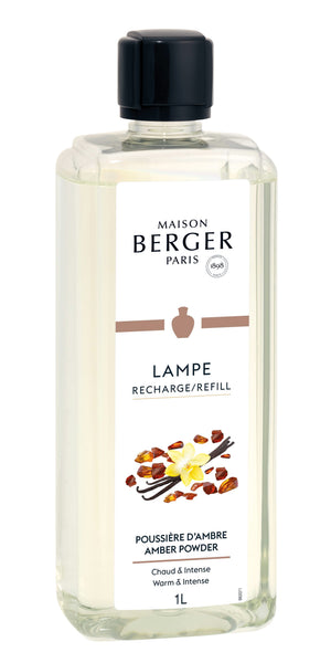 Recharge Maison Berger - pour lampe à parfum - Amber Powder - 1 litre