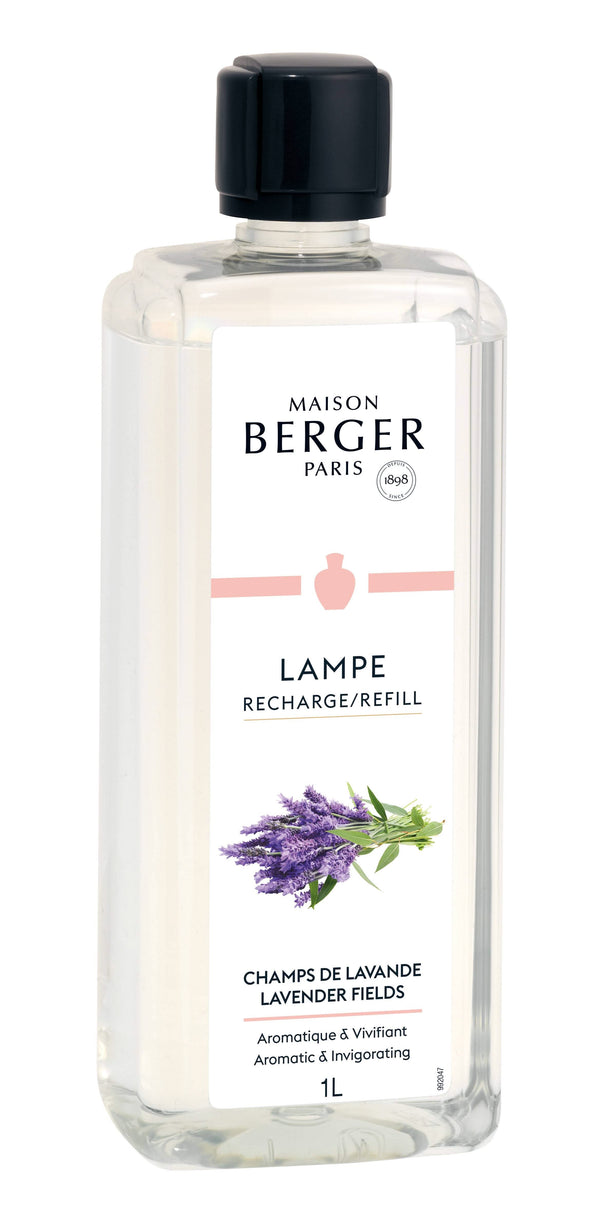 Recharge lampe Maison Berger - pour lampe a parfum - Champs de Lavande - 1 Litre