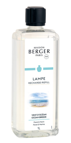 Recharge Maison Berger - pour lampe à parfum - Brise océane - 1 litre