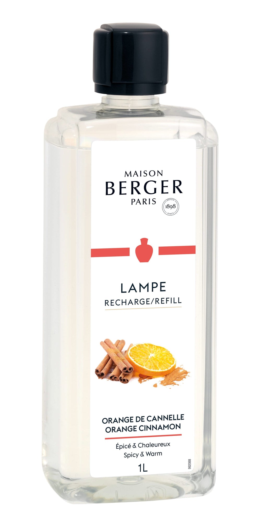 Recharge Lampe Berger Maison Berger - Lampe à parfum - Orange Cannelle - 1 L