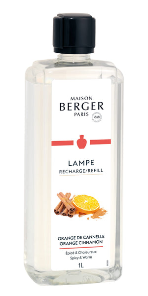 Recharge Lampe Berger Maison Berger - Lampe à parfum - Orange Cannelle - 1 L
