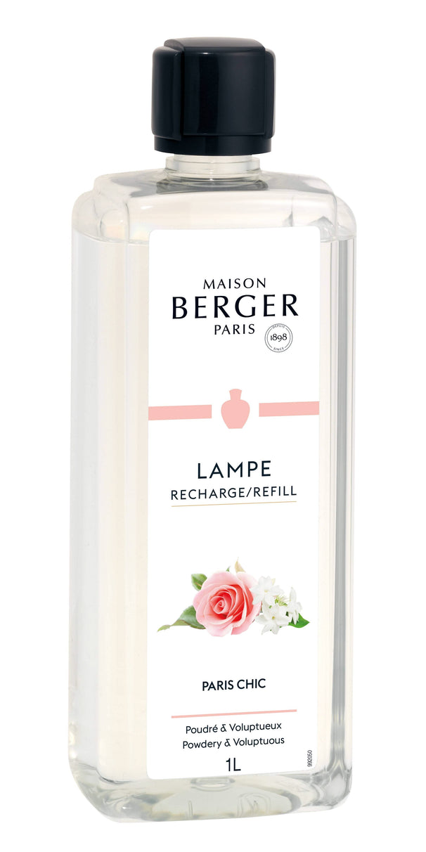 Recharge pour lampe Maison Berger - pour lampe à parfum - Paris Chic - 1 litre