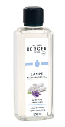 Recharge Lampe Berger Maison Berger - pour lampe à parfum - Linge Frais - 500 ml