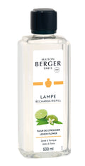 Recharge parfum Maison Berger - Lampe à parfum - Fleur de citron - 500 ml