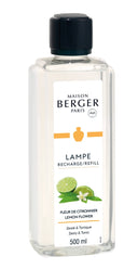 Recharge parfum Maison Berger - Lampe à parfum - Fleur de citron - 500 ml