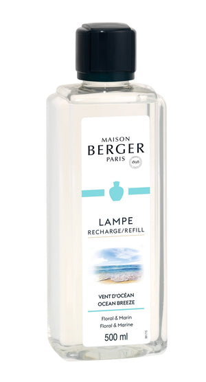 Recharge Lampe Maison Berger - pour lampe à parfum - Brise océane - 500 ml