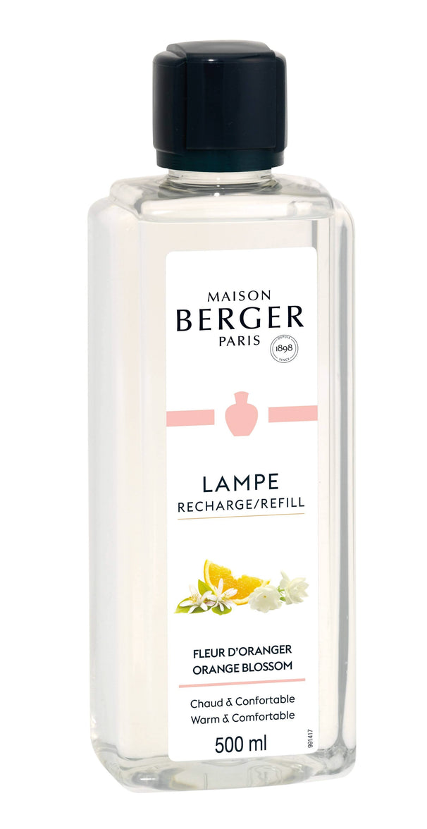 Recharge Maison Berger - pour lampe à parfum - Fleur d'oranger - 500 ml
