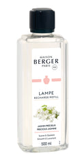 Recharge parfum Maison Berger - pour lampe a parfum - Jasmin Précieux - 500 ml