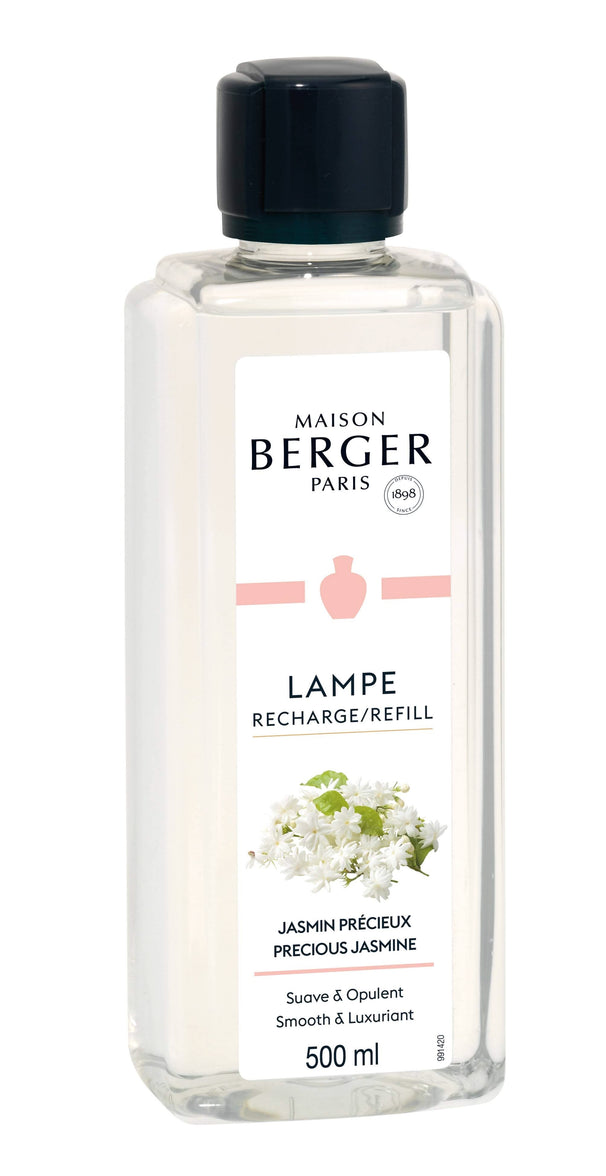 Recharge parfum Maison Berger - pour lampe a parfum - Jasmin Précieux - 500 ml