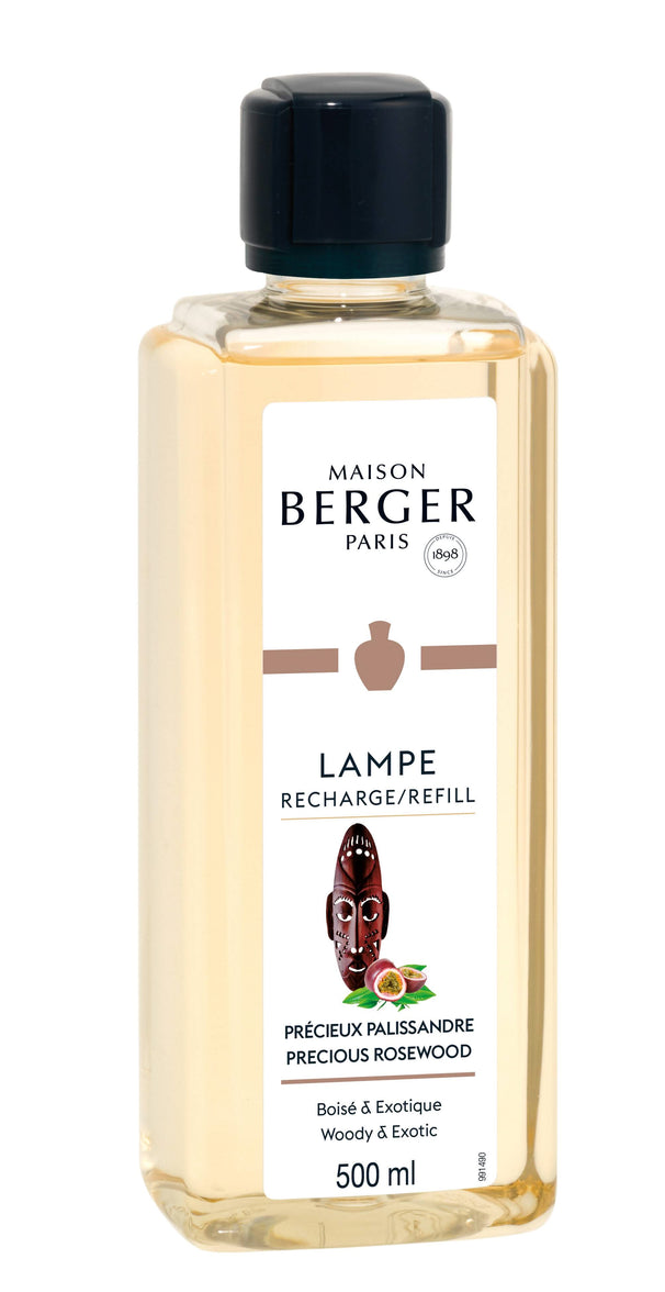 Recharge Maison Berger - pour lampe à parfum - Bois de Rose Précieux - 500 ml
